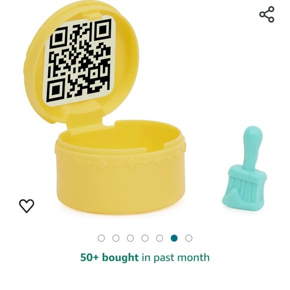 Gabby’s Dollhouse, Art Studio Set with 2 Toy Figures, 2 Accessories, Deliver - Picture 5 of 6